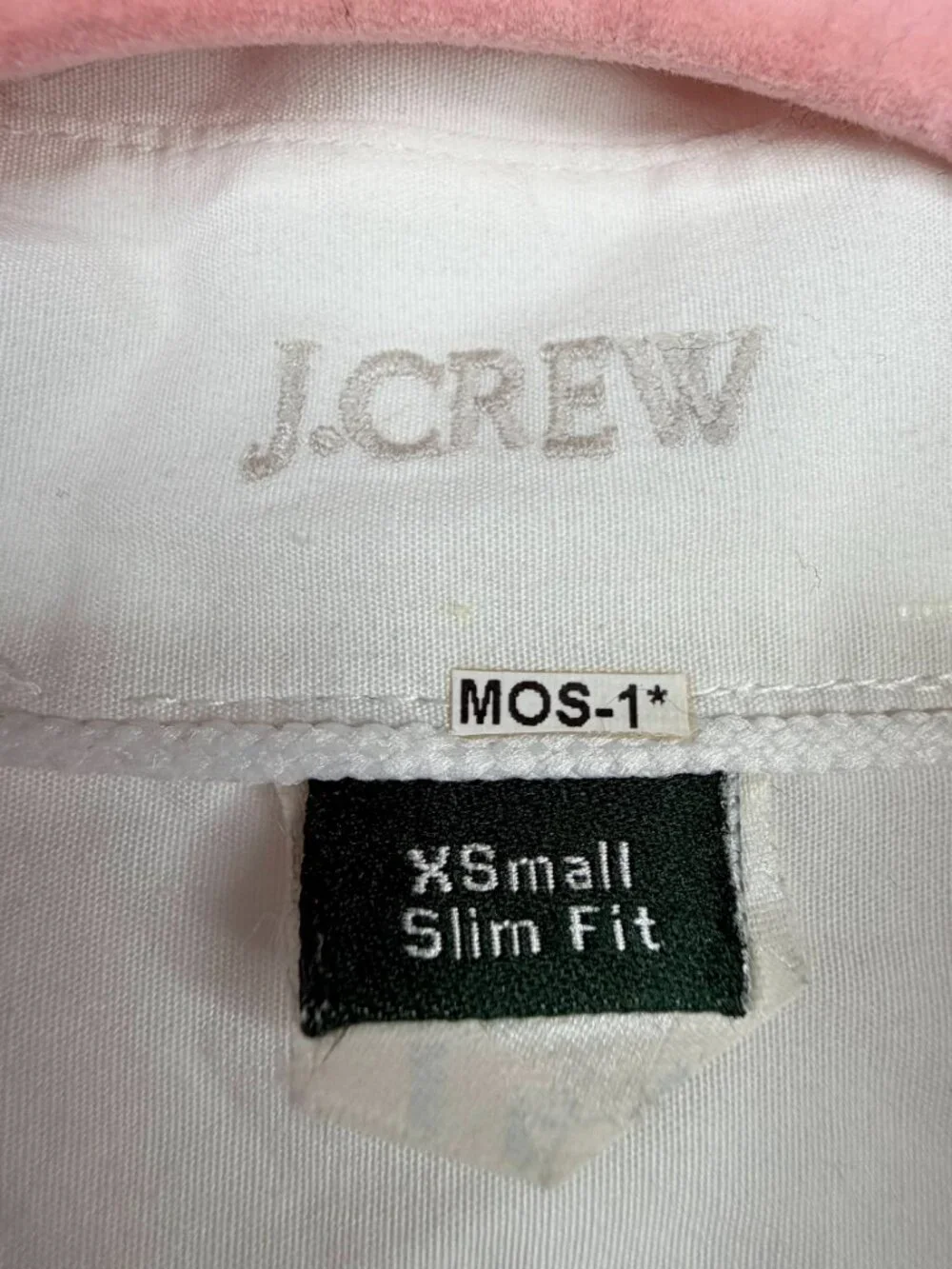 2/$30 J. Crew Slim Fit Long Sleeve Button-Down Shirt White XS #A2936